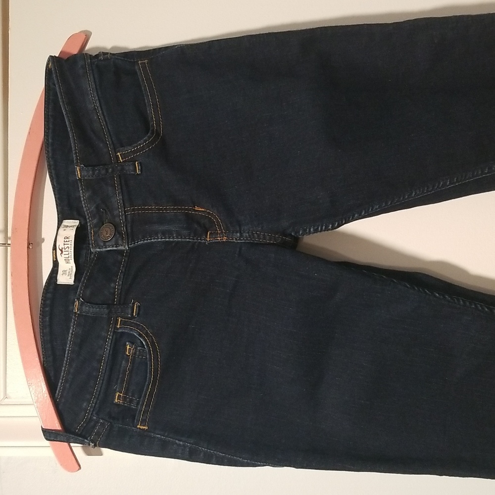 Hollister Dark Wash Jeans - Picture 5 of 13